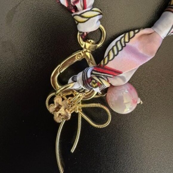 BOUTIQUE SCARF AND CHARM NECKLACE - Picture 3 of 4